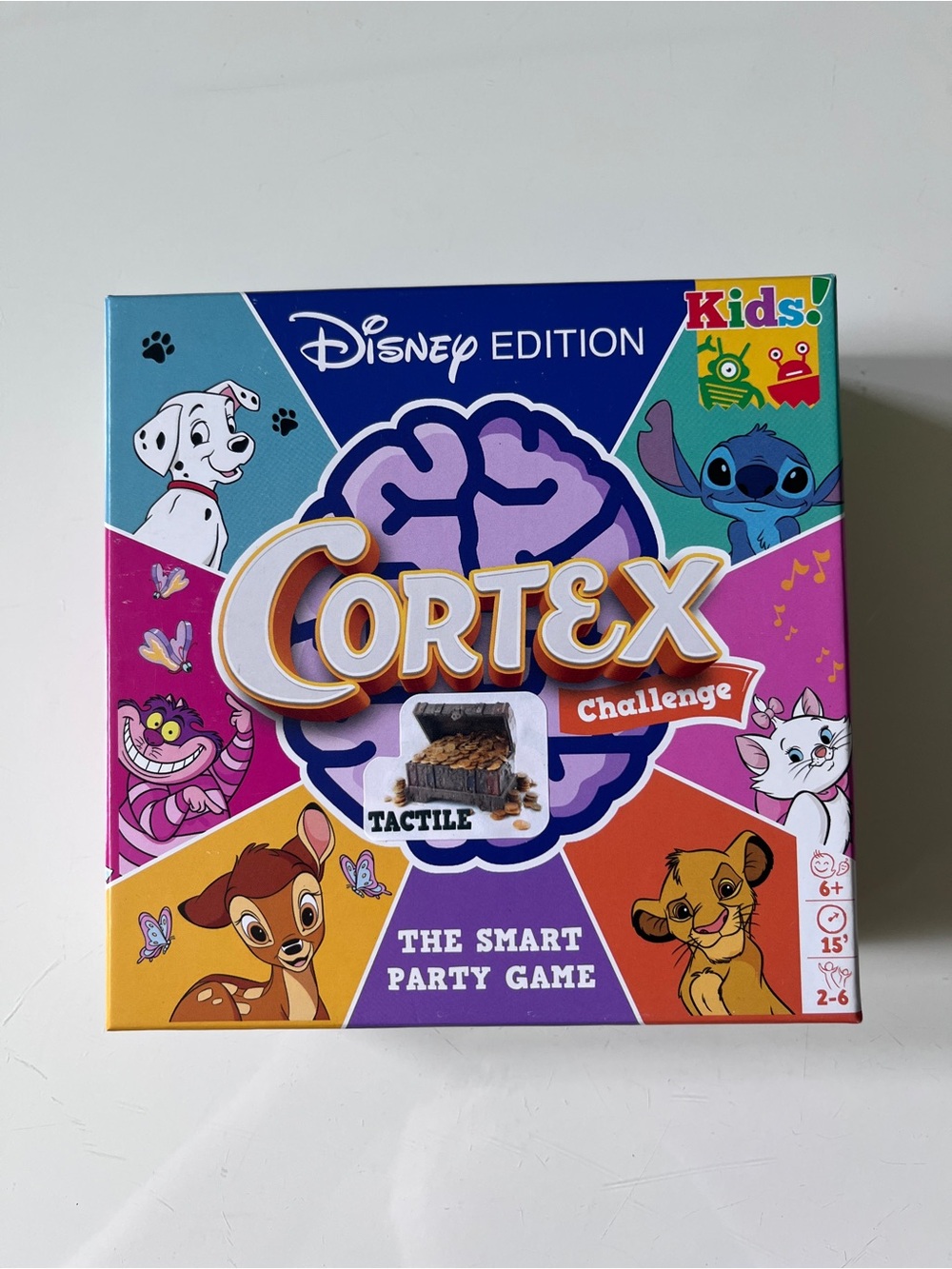 Disney Cortex Challenge Kids Party Game - Blue Purple Pink Orange Yellow